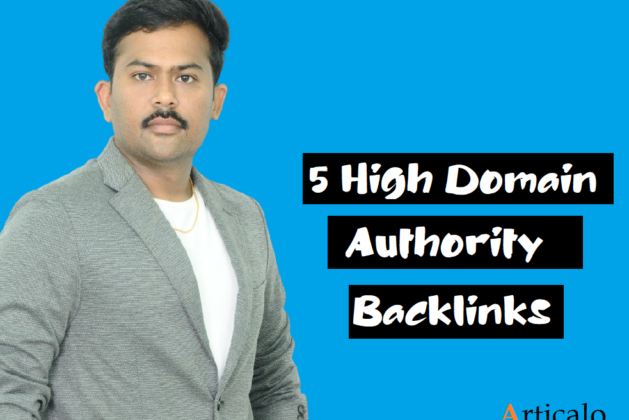 5 High Domain Authority Backlinks