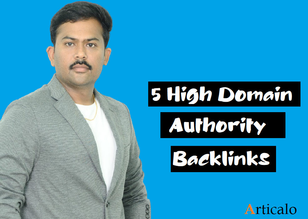 5 High Domain Authority Backlinks