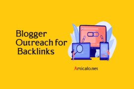 How to do Blogger Outreach for Backlinks