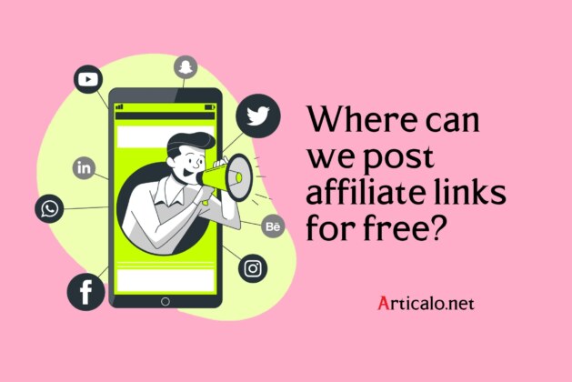 Where can we post affiliate links for free?