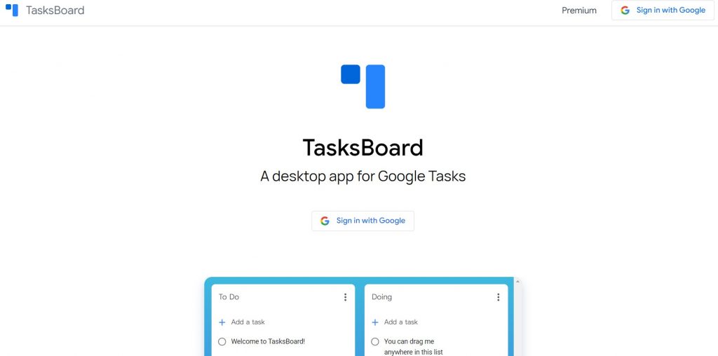 Google Task Board