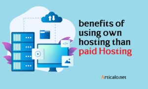 Are there any benefits of using your own hosting than paid Hosting?